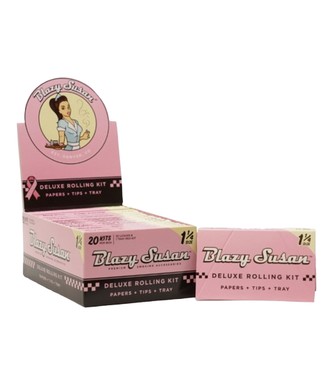 Pink King Size Slim Blazy Susan Deluxe Rolling Kit