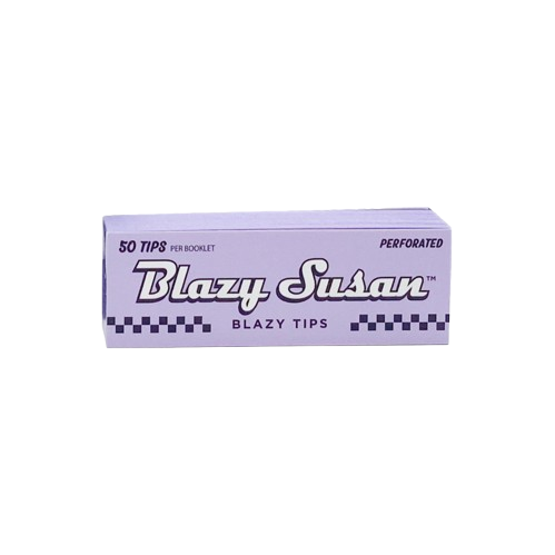 Perforated 50 Tips Purple Blazy Susan