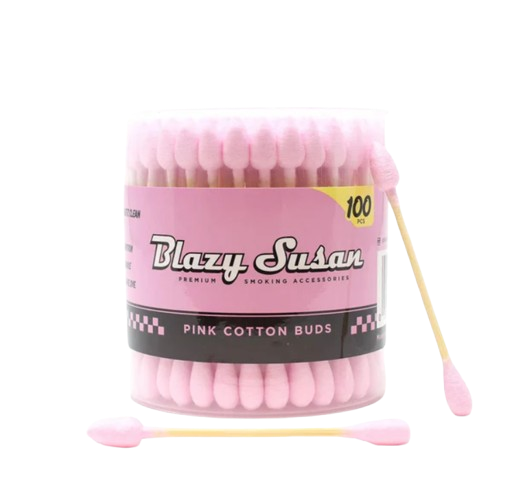 Pink Cotton Buds 100pz Blazy Susan