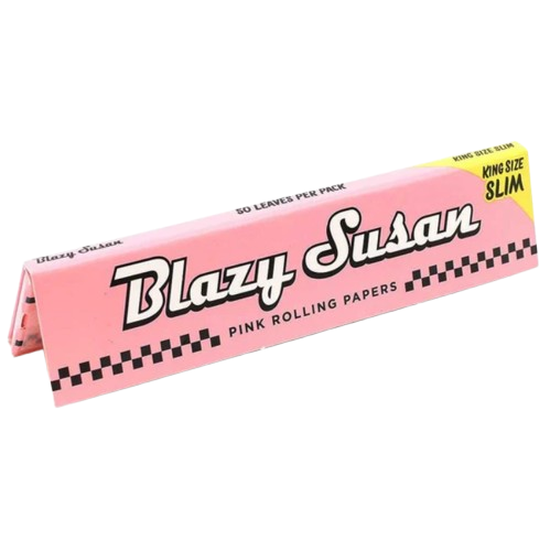 Blazy Susan Pink Rolling Papers King Size Slim