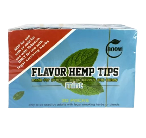 Mint Flavor Hemp Tips