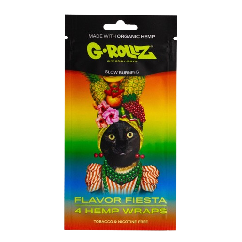 Flavor Fiesta 4 Hemp Wraps G-Rollz