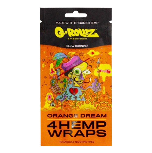 Orange Dream 4 Hemp Wraps G-Rollz