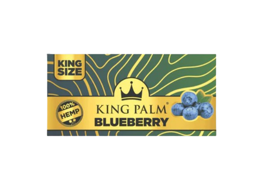 Blueberry King Palm Flavored Hemp Rolling Papers