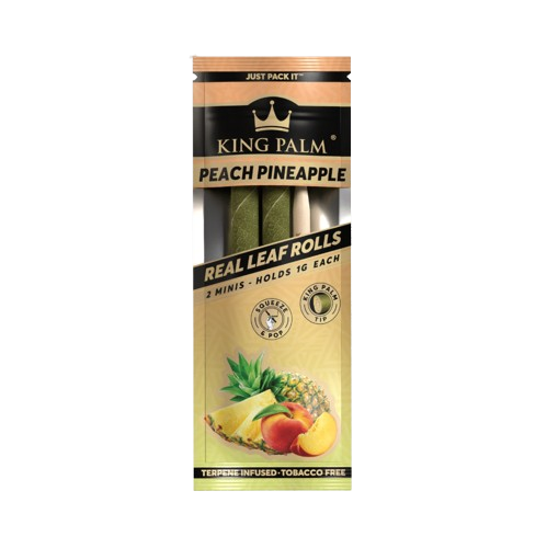 Peach Pineapple King Palm Minis