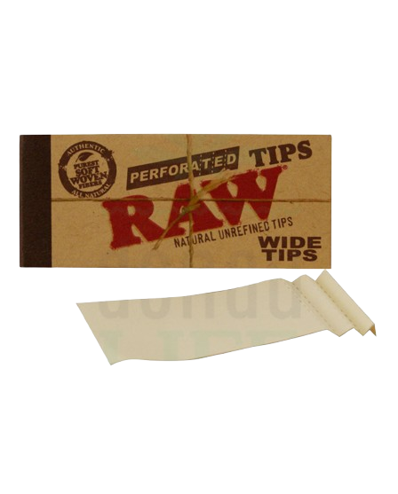 Wide Tips RAW Perforated Tips