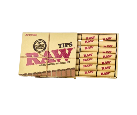 21 Pre Rolled RAW Tips