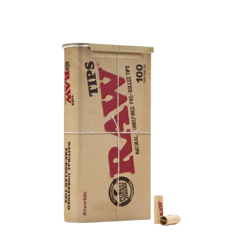 100 RAW Pre Rolled Tips