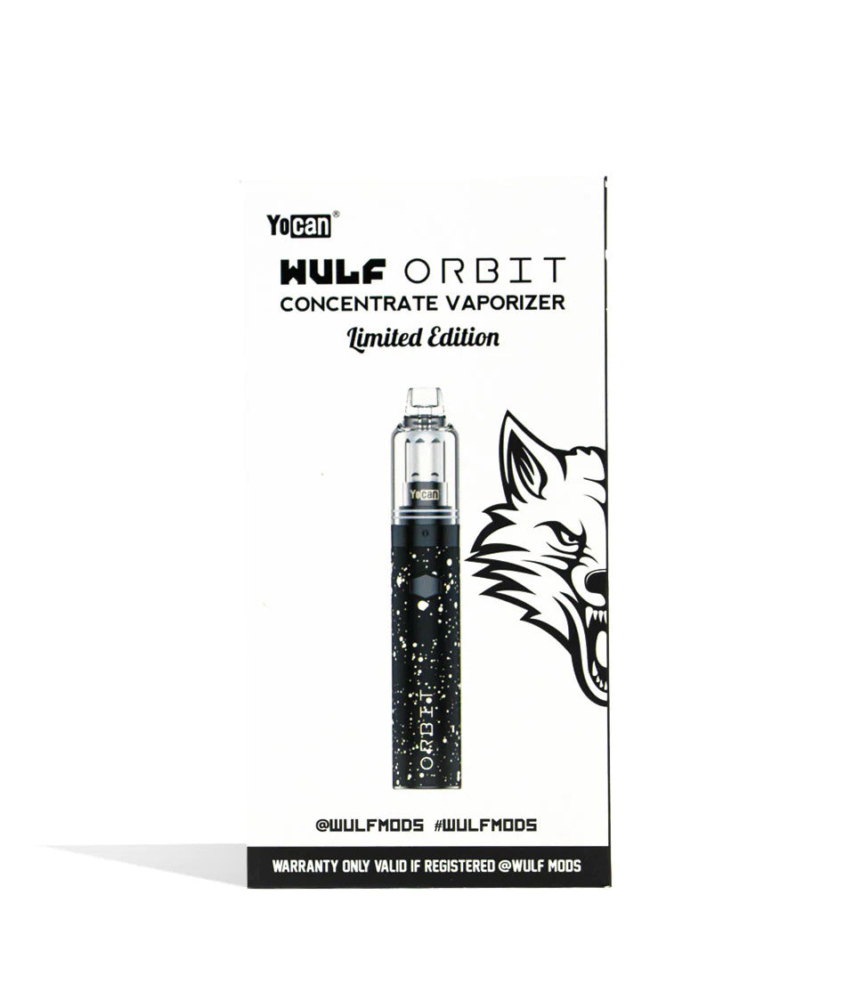 YoCan x Wulf Orbit concentrate vaporizer Blk/white