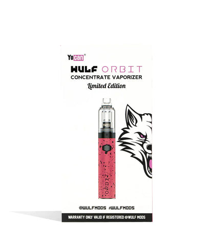 YoCan x WULF concentrate vaporizer pink