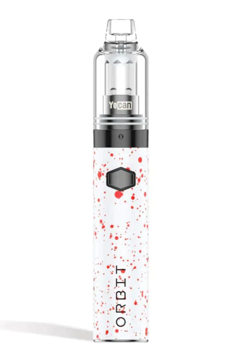 YoCan x WULF Orbit concentrate vaporizer white/red